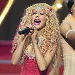 Christina at MTV Movie Awards