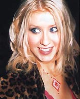 Christina at VMAs 2000