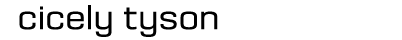 Cicely Tyson