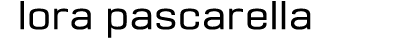 Lora Pascarella