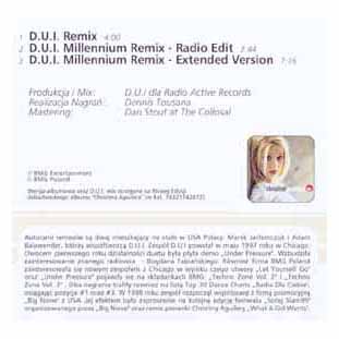 Christina Aguilera and D.U.I.