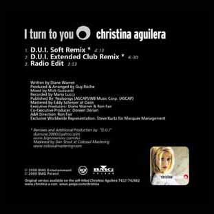 Christina Aguilera and D.U.I.